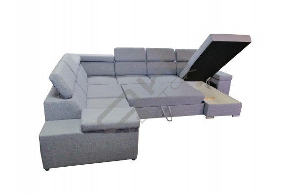 FENIX Rozkladacia sedacia súprava MARBELA v tvare U - široký výber farieb 